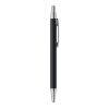 Recycled aluminium push button ball pen black | No Branding | not available | not available