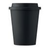 Double wall tumbler PP 300 ml black | No Branding | not available | not available