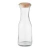 Recycled glass carafe 1L transparent | No Branding | not available | not available