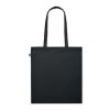 Cotton shopping bag with handles 180 gr/m² black | No Branding | not available | not available | not available