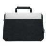 RPET felt zippered laptop bag black | No Branding | not available | not available | not available