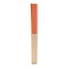 Manual hand fan in bamboo orange | No Branding | not available | not available