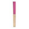 Manual hand fan in bamboo fuchsia | No Branding | not available | not available