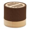 Bamboo RPET wireless speaker Chocolate | No Branding | not available | not available | not available