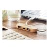 3 port USB hub with dual input wood | No Branding | not available | not available | not available