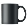 Matt coloured mug 300 ml black | No Branding | not available | not available