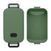 Recycled PP Lunch box 800 ml Dark green | No Branding | not available | not available | not available