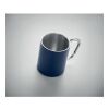 Double wall metal mug 300 ml navy blue | No Branding | not available | not available | not available