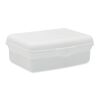 Lunch box in recycled PP 800ml white | No Branding | not available | not available | not available