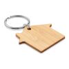 House shaped bamboo key ring wood | No Branding | not available | not available | not available