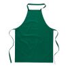 Kitchen apron in cotton green | No Branding | not available | not available | not available