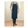 Kitchen apron in cotton navy blue | No Branding | not available | not available | not available