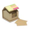 Memo/sticky notes pad recycled beige | No Branding | not available | not available | not available