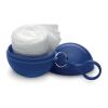 Poncho in round container blue | No Branding | not available | not available