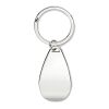 Bottle opener key ring shiny silver | No Branding | not available | not available