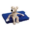 Fleece blanket with bear blue | No Branding | not available | not available | not available