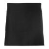 Waiter's apron short 195 gr/m2 black | No Branding | not available | not available | not available