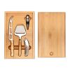 Cheese and wine set wood | No Branding | not available | not available