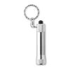Aluminium torch with key ring silver | No Branding | not available | not available