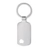 Key ring with house detail matt silver | No Branding | not available | not available | not available