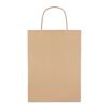 Gift paper bag medium 150 gr/m² beige | No Branding | not available | not available | not available