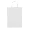 Gift paper bag large 150 gr/m² white | No Branding | not available | not available | not available