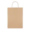 Gift paper bag large 150 gr/m² beige | No Branding | not available | not available | not available
