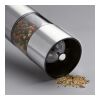 Electric salt or pepper mill matt silver | No Branding | not available | not available