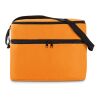 Cooler bag with 2 compartments orange | No Branding | not available | not available | not available
