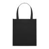 80gr/m² nonwoven shopping bag short handles black | No Branding | not available | not available | not available