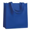 80gr/m² nonwoven shopping bag short handles royal blue | No Branding | not available | not available | not available