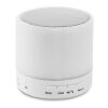 Round wireless speaker LED white | No Branding | not available | not available