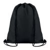 210D Polyester drawstring bag black | No Branding | not available | not available | not available