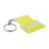 Key ring with reflecting vest neon yellow | No Branding | not available | not available