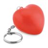 Key ring with PU heart red | No Branding | not available | not available