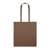 Cotton tote bag with long handles 140gr/m² Earth | No Branding | not available | not available | not available