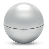 Round lip balm UV finish shiny silver | No Branding | not available | not available
