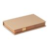 Desk memo set with calendar beige | No Branding | not available | not available | not available