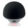 Mushroom 3W wireless speaker/phone stand black | No Branding | not available | not available