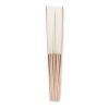 Manual hand fan in wood beige | No Branding | not available | not available