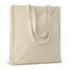 Gusset cotton tote bag 140gr/m² beige | No Branding | not available | not available | not available