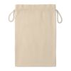 Large cotton drawstring gift bag beige | No Branding | not available | not available | not available
