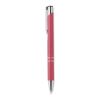 Wheat straw & ABS push ball pen red | No Branding | not available | not available