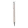 Wheat straw & ABS push ball pen beige | No Branding | not available | not available