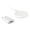 Wireless charger travel set 5W white | No Branding | not available | not available