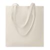 Cotton shopping bag with long handles 180gr/m² beige | No Branding | not available | not available | not available