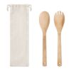 Set bamboo utensils salad beige | No Branding | not available | not available | not available
