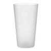 Reusable event cup 500ml transparent/white | No Branding | not available | not available