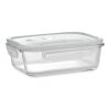 Glass lunchbox & PP lid 900ml transparent | No Branding | not available | not available | not available