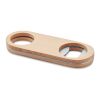 Oval Bamboo bottle opener wood | No Branding | not available | not available | not available